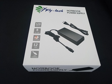 Alimentatore Universale Fly-Tech per Notebook - 120W 12 connettori incluso Lenovo